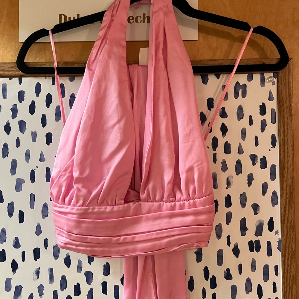Zara Pink halter top